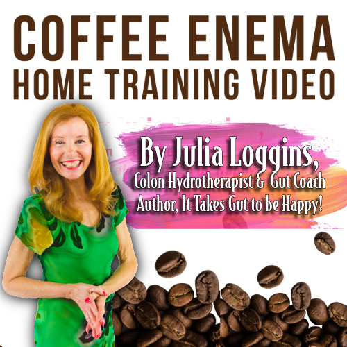 COFFEE ENEMA VIDEO PACK—Julia's Incredibly Generous Spring Cleansing Sale—$75 Value for $19