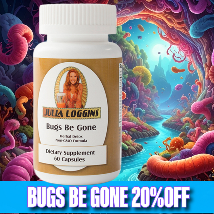 PARASITE CLEANSING: 20% off Pre-Holiday Sale—BUGS BE GONE!