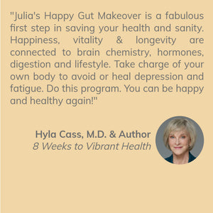 SPRING CLEANSING SALE—Julia's DIY Gut Fix Formula—MAY ONLY Slashed from $88 to $29
