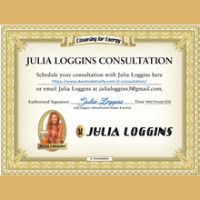 30-Min. Session with Julia Loggins—$150 GIFT with $250 Purchase—Book a 30, 60 or 75 Min. Session